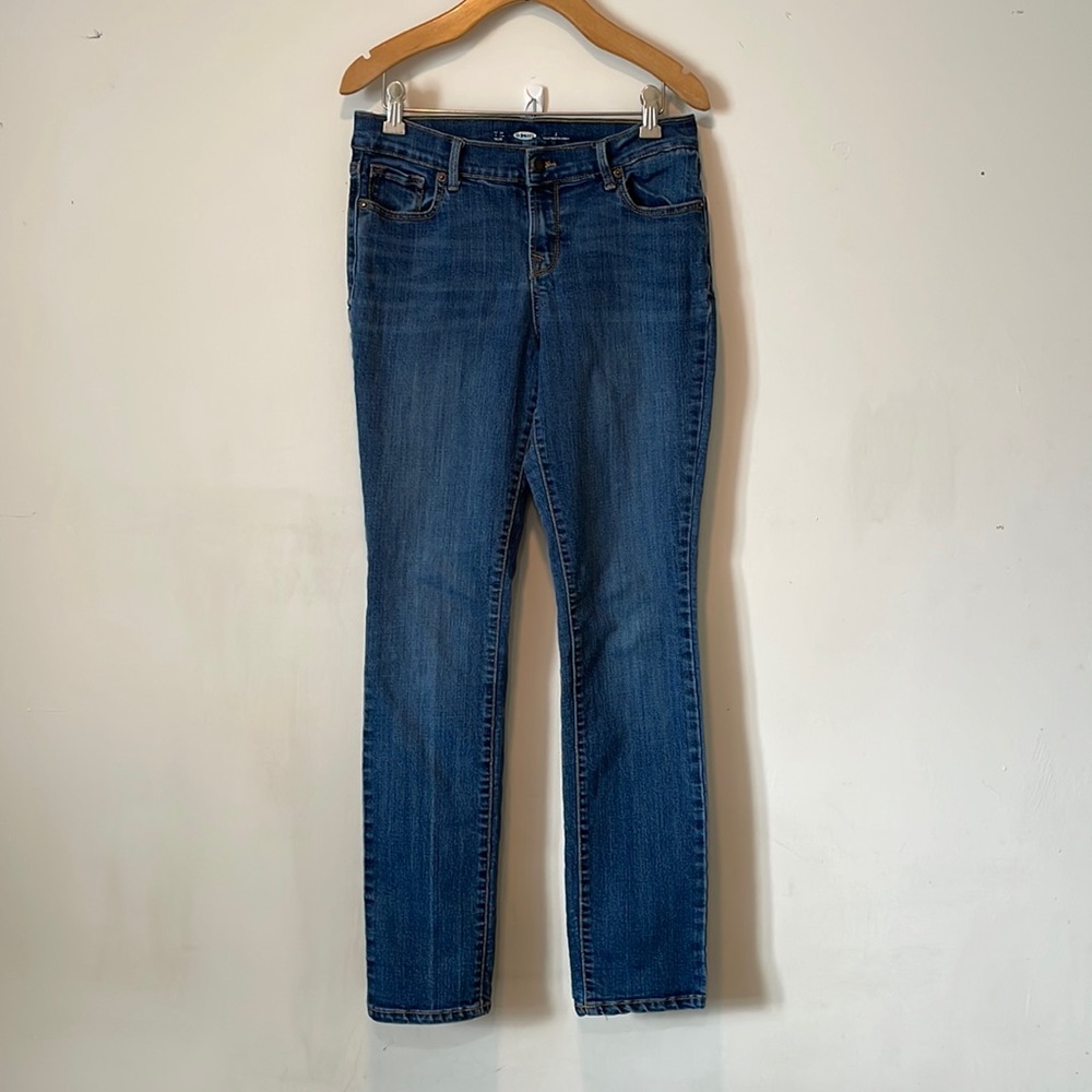 Old Navy High-Waisted Straight Leg Jean